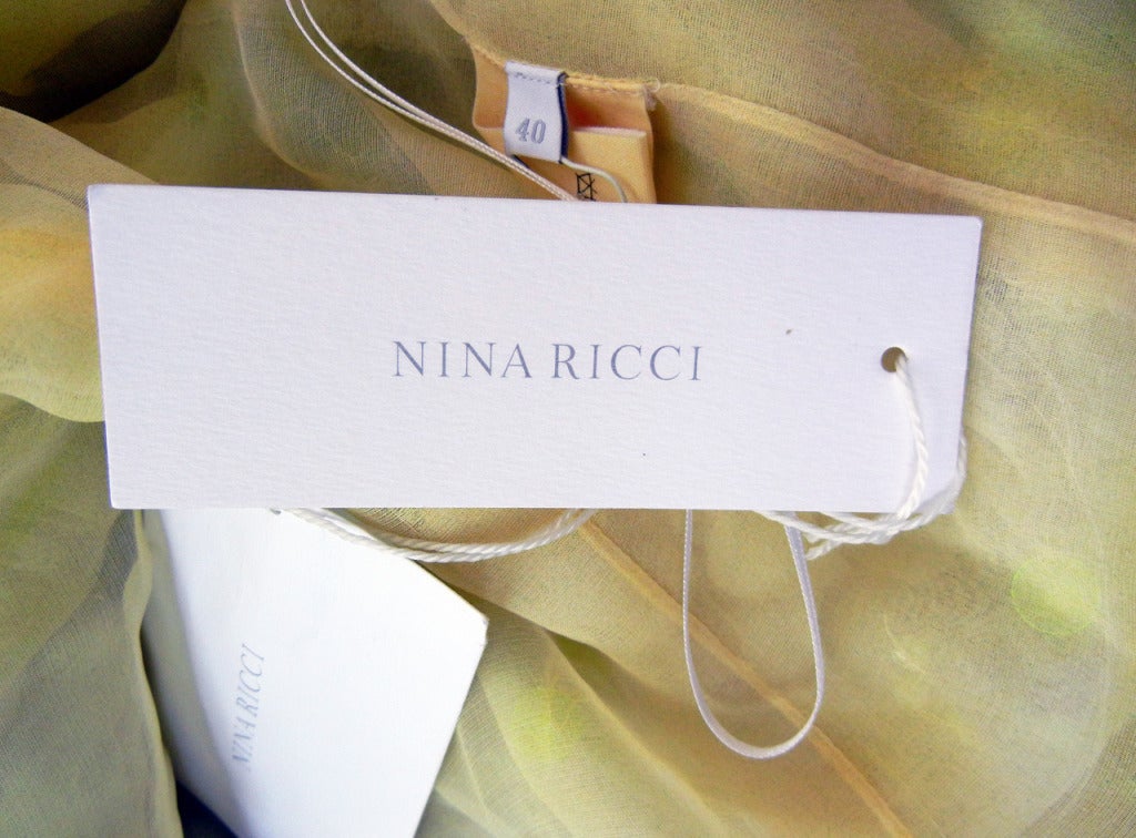 Rare Nina Ricci L'Air du Temps Fantasy Gown and Jacket  Limited & new 1