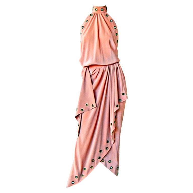 RARE ONE-OF-A-KIND 1983 THIERRY MUGLER RUNWAY GOWN at 1stdibs