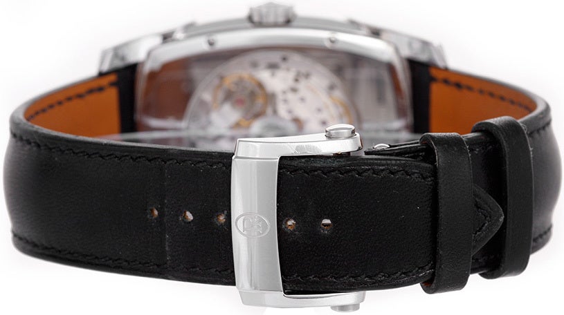 Men's PARMIGIANI FLEURIER Stainless Steel Kalpa Grande XL Tonneau Wristwatch