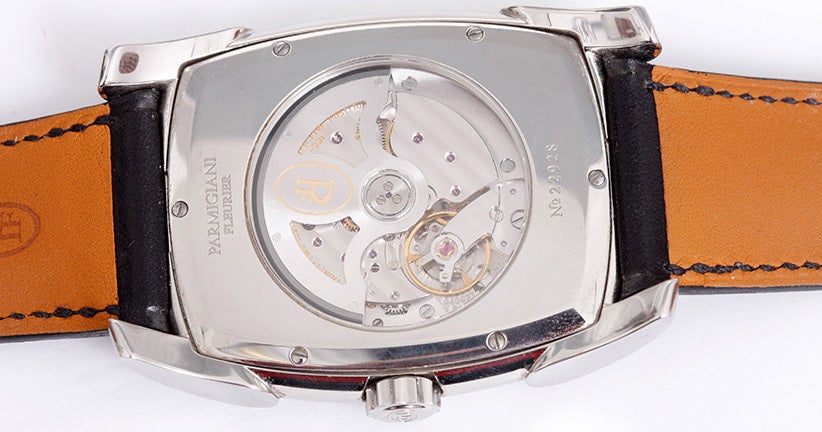 PARMIGIANI FLEURIER Stainless Steel Kalpa Grande XL Tonneau Wristwatch 1