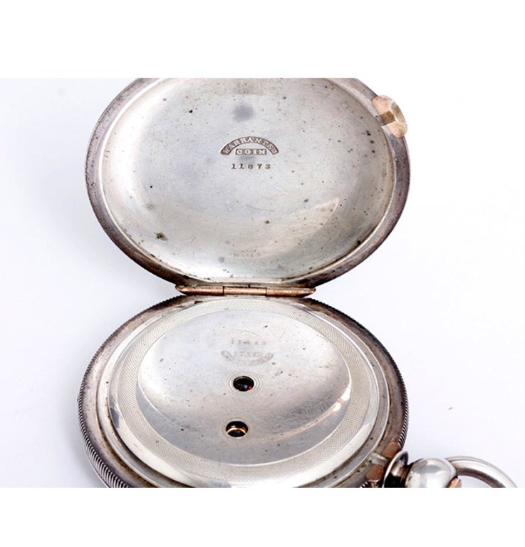 ventage waltham pocket silver plated value