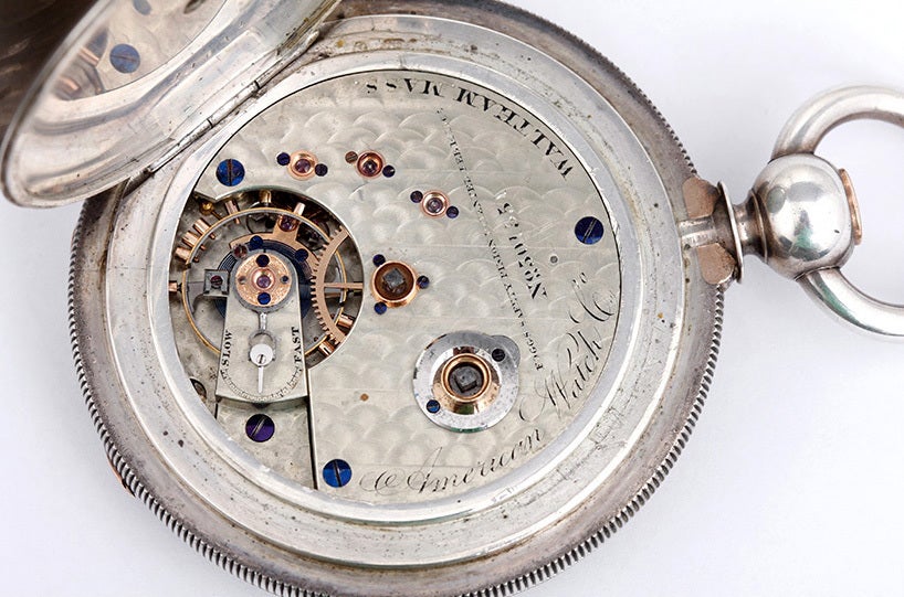 waltham silver pocket watch value