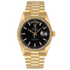 ROLEX Yellow Gold Day-Date President Wristwatch Ref 18238 8