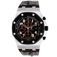 Used AUDEMARS PIGUET Stainless steel New York 57th Street Royal Oak Offshore Wristwatch