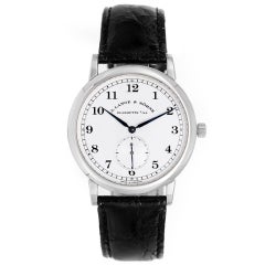 A. Lange & Sohne Platinum 1815 Wristwatch Ref 206.025