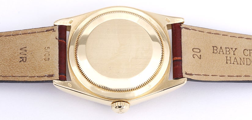 Women's or Men's Rolex Yellow Gold Day-Date President Wristwatch Ref 18238