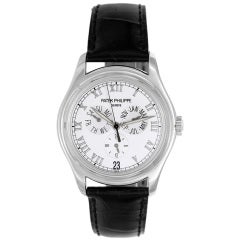 Patek Philippe Platinum Annual Calendar Wristwatch Ref 5035P