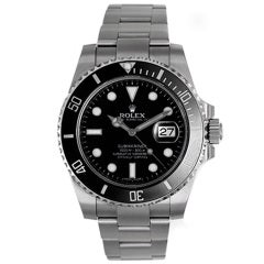 Rolex Stainless Steel Submariner Wristwatch Ref 116610