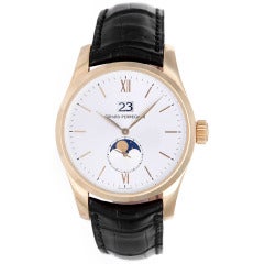 Girard Perregaux Yellow Gold Classic Elegance Moonphase Wristwatch