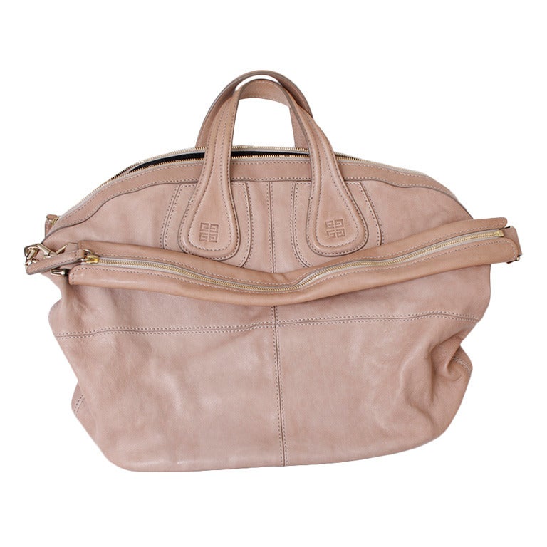 Givenchy Puddy Leather Color Nightingale Handbag