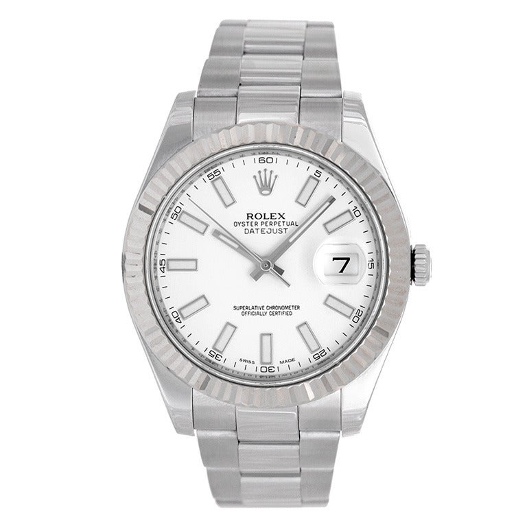 Rolex Stainless Steel Datejust II Wristwatch