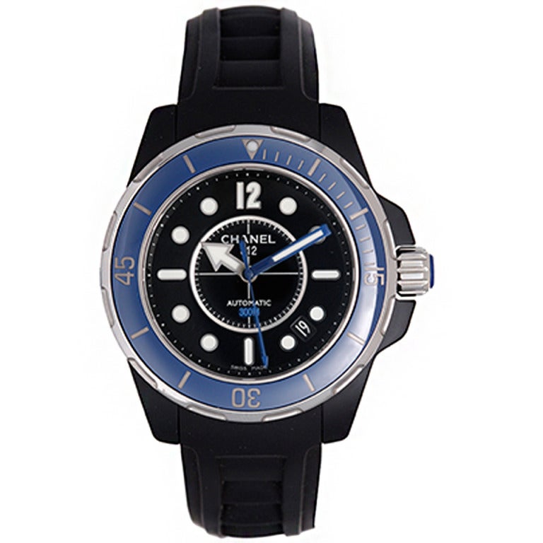 Chanel Ceramic J12 Marine Wristwatch