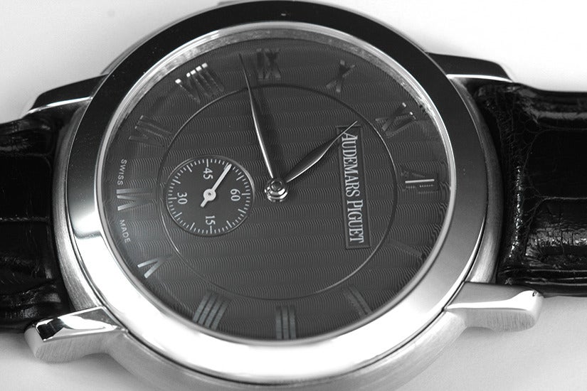 Audemars Piguet White Gold Jules Audemars Minute Repeater Wristwatch