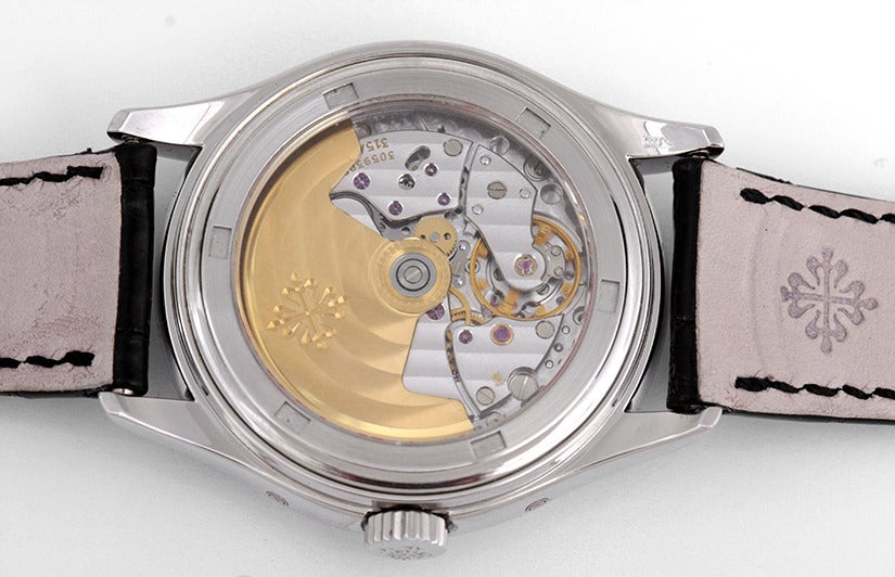Patek Philippe Platinum Annual Calendar Wristwatch Ref 5035P