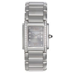 Patek Philippe Lady's Stainless Steel and Diamond Twenty-4 Bracelet Watch Ref 4910/10A