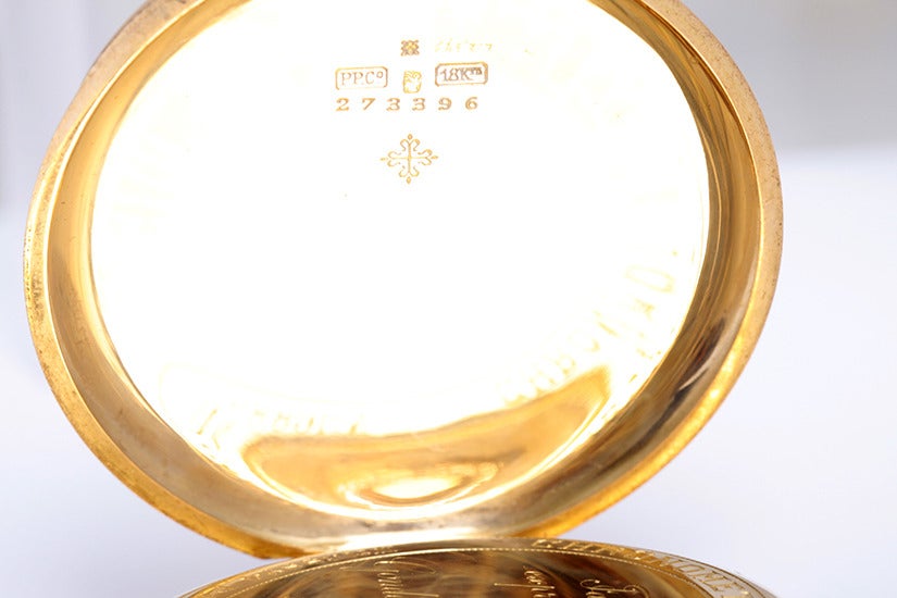 patek philippe pocket watch serial numbers