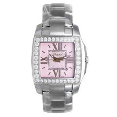 Chopard Lady's Stainless Steel, White Gold and Diamond Two-O-Ten Wristwatch