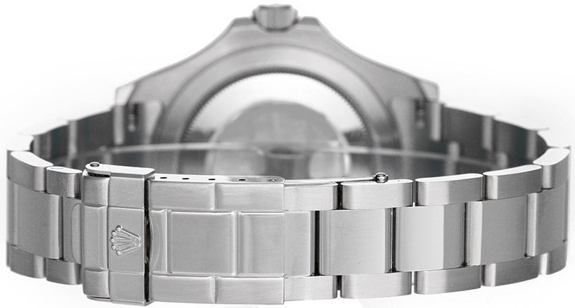 Rolex Stainless Steel and Platinum Yacht-Master Wristwatch Ref 16622