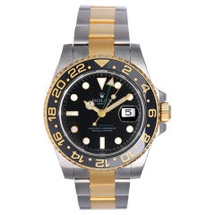 Rolex Stainless Steel and Yellow Gold GMT-Master II Ref 116713 11