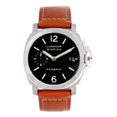 Panerai Stainless Steel Luminor Marina PAM 48 Wristwatch