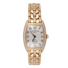 Franck Muller Lady's Yellow Gold and Diamond Wristwatch 7