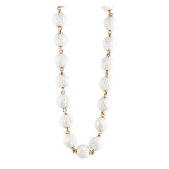 Bulgari Porcelain Gold Necklace