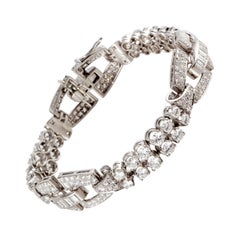 Birks Diamond Openwork Bracelet in Platinum