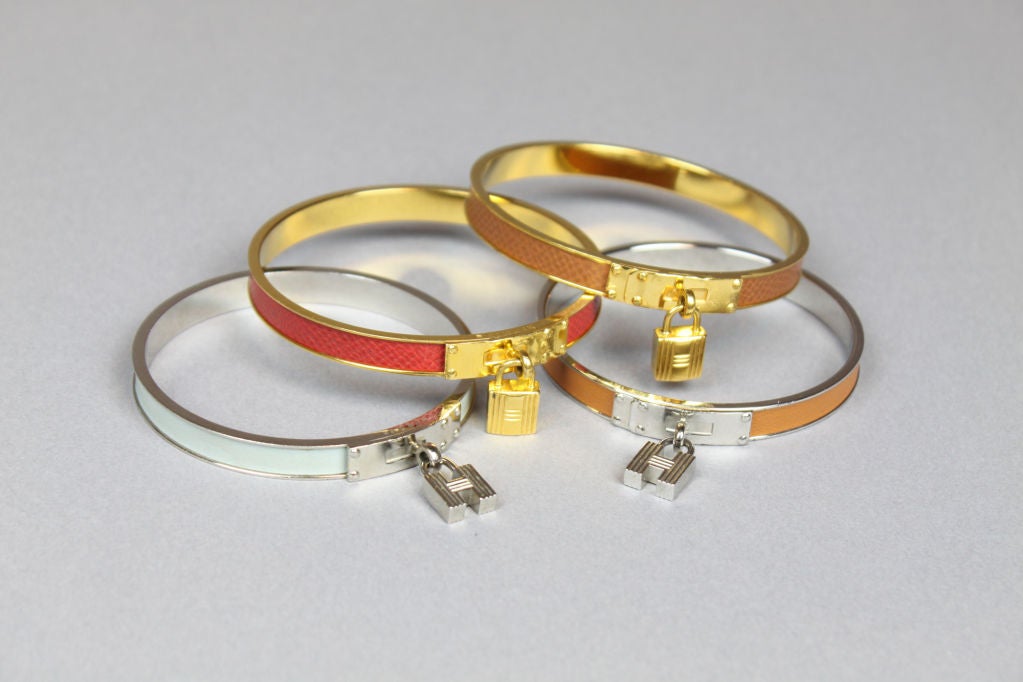 Hermes Kelly Cadena charm bracelets For Sale 6