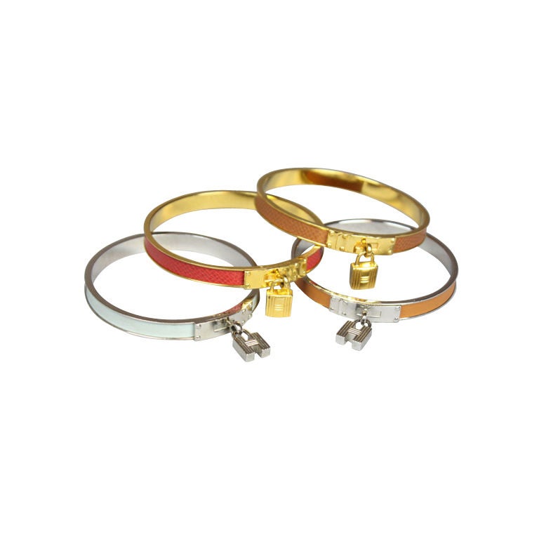 Hermes Kelly Cadena charm bracelets For Sale