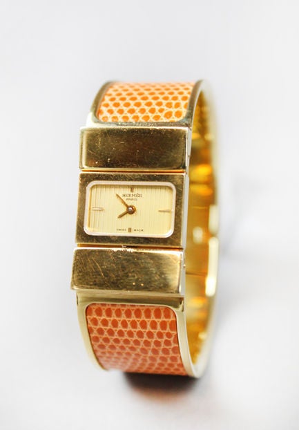 Hermes ''Loquet'' watches For Sale 2