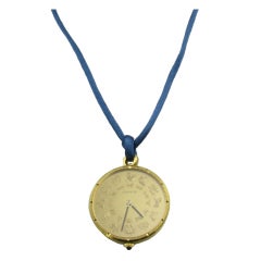 CORUM Yellow Gold Zodiac Pendant Watch