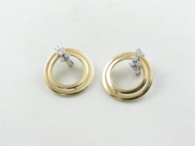 Damiani Diamant-Roségold Sophia Loren Ohrringe Damen