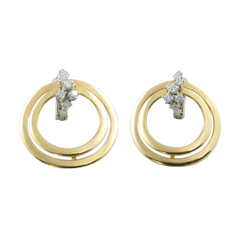 Damiani Diamant-Roségold Sophia Loren Ohrringe