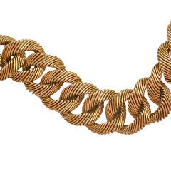 Van Cleef & Arpels 18kt Gold Link Bracelet