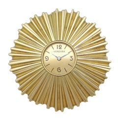 VERDURA Gold Watch Brooch