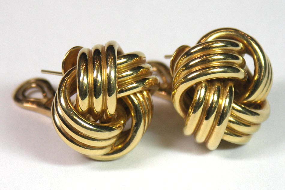 TIFFANY & CO. Knot Earrings