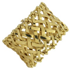 Valentin Magro Open Lattice Gold Bracelet