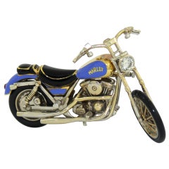 JASPER and PEGASUS Motorcycle Brooch
