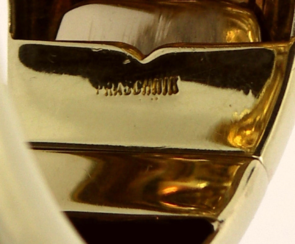 Women's Gold Cheetah Bracelet with Enamel