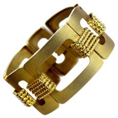 Large Luscious French Link Bracelet