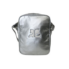 Vintage Courreges Silver Space-Age Bag
