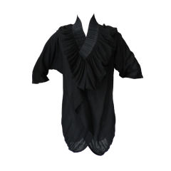 Issey Miyake Black Pleat Jacket
