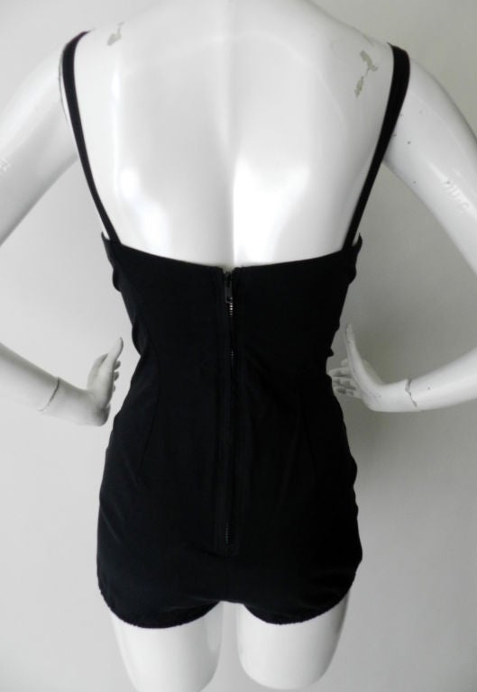 1950's Pin-Up Girl Sequin Playsuit at 1stdibs