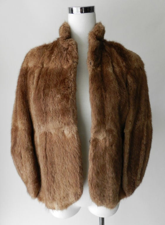 Norman Hartnell Fur Capelet