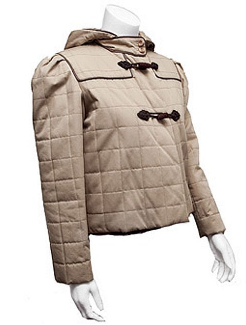 Valentino Fur Lined Duffle Jacket