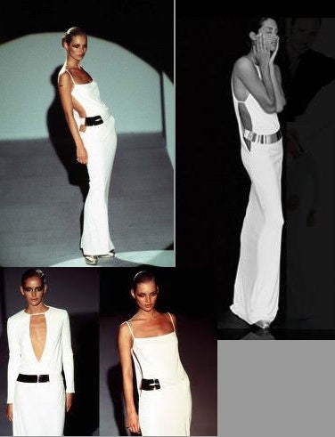 Iconic Tom Ford for Gucci 1996 Jersey Gown 5