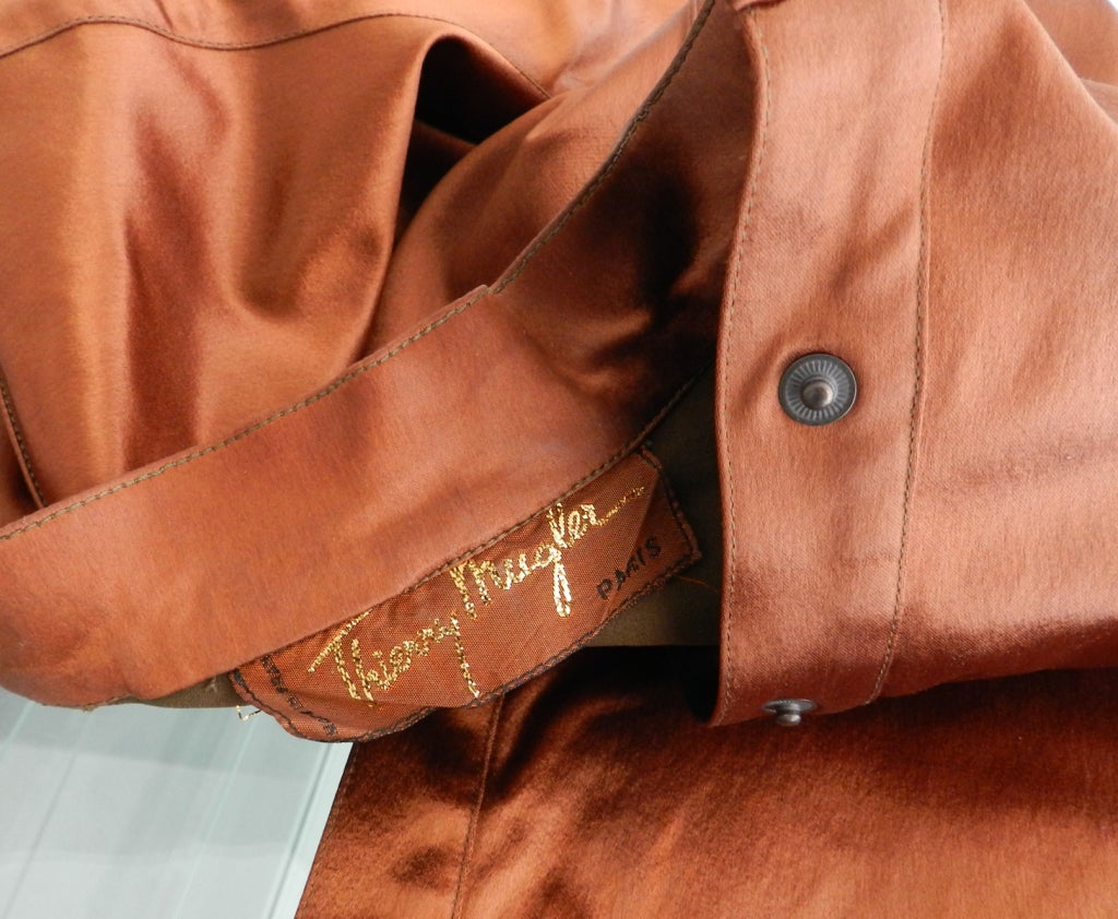 Early Thierry Mugler Copper Jacket 2