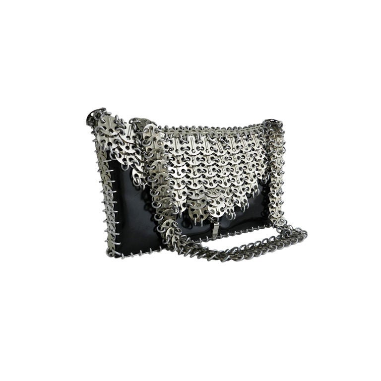 Paco Rabanne 1960's Chain Link Purse at 1stDibs