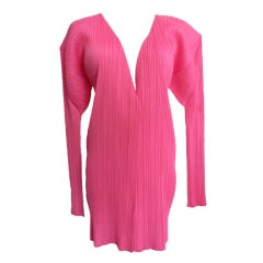 Vintage Issey Miyake Hot Neon Pink Jacket