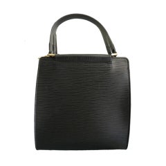 Louis Vuitton Small Black EPI Purse Louis Vuitton Small Black EPI Purse